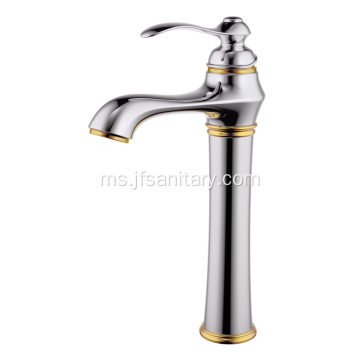 Chrome Single Lever Vintage Sink Faucet